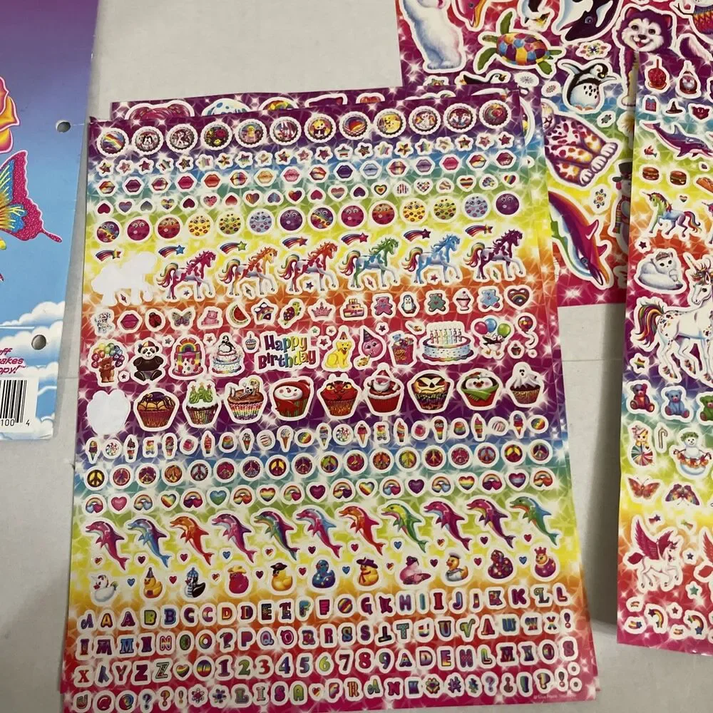 Lisa Frank only stickers